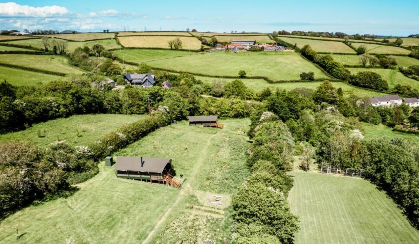 Brackenhill Glamping - Safari Tent With Hot Tub - Sleeps 6 Ivybridge Eksteriør billede