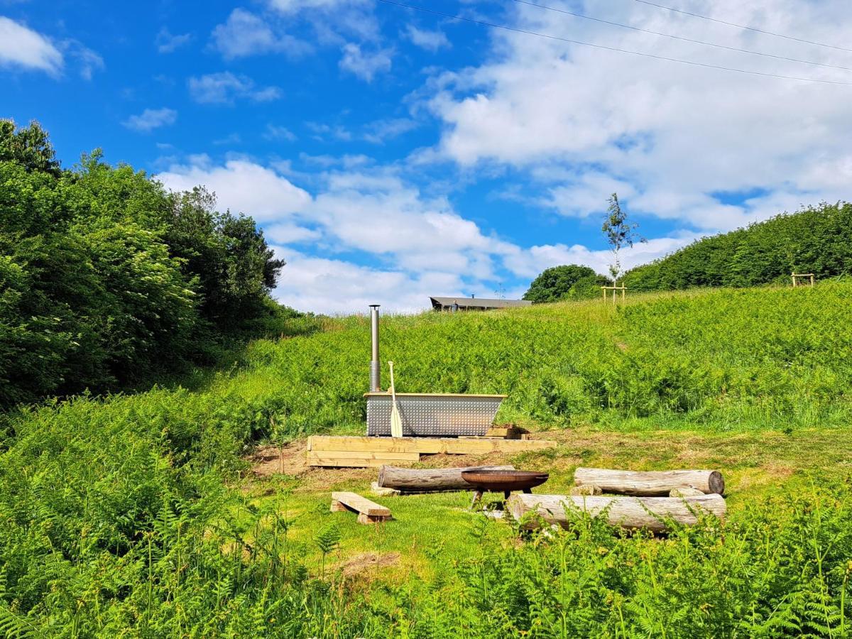 Brackenhill Glamping - Safari Tent With Hot Tub - Sleeps 6 Ivybridge Eksteriør billede